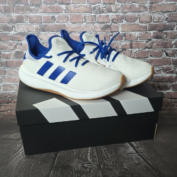 adidas Shoes - Adidas NWT Women's White and Blue Sneakers